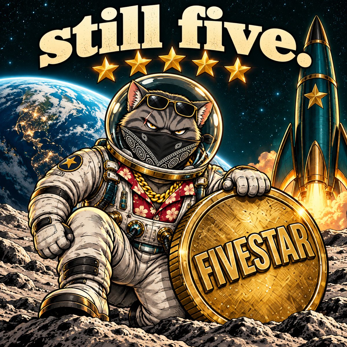 Still five stars